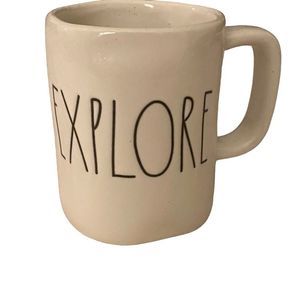Rae Dunn by Magenta Stem Print 'EXPLORE' Coffee Mug Inspiration